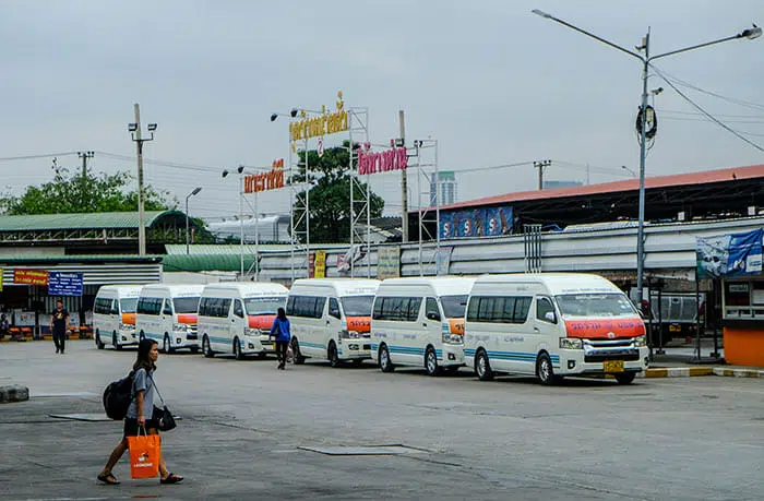 Minibus a Bangkok