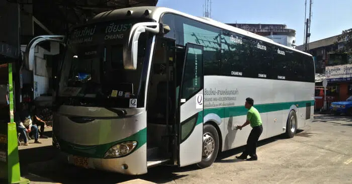 Autobus da Chiang Mai a Chiang Rai