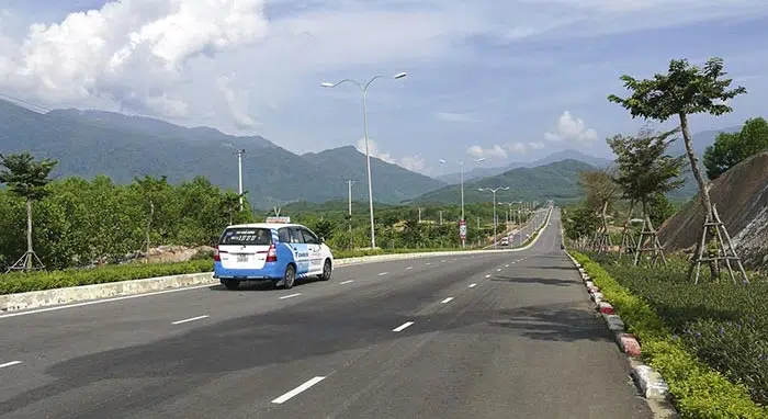 Da Hue a Hoi An in Taxi