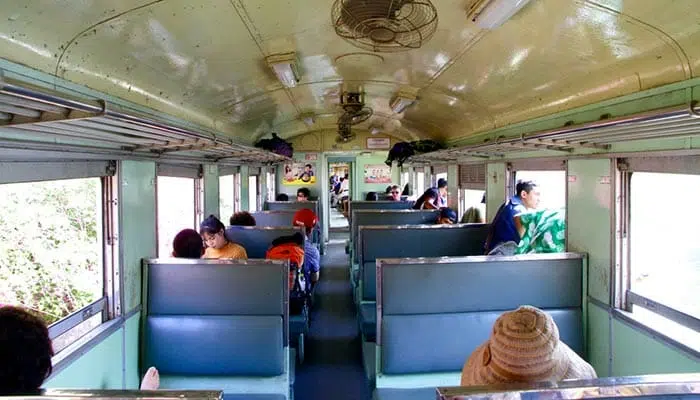 Tipi di Classi e Treni in Tailandia