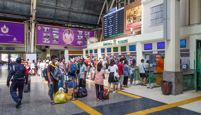 Dove Comprare i Biglietti per Viaggiare in Treno in Tailandia