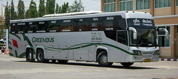 Il Green Bus in Tailandia