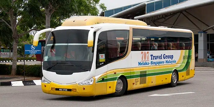 Autobus da Singapore a Malacca