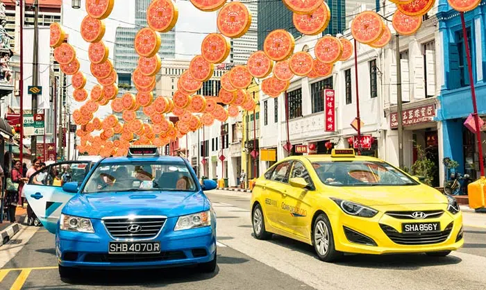 Taxi da Singapore a Malacca