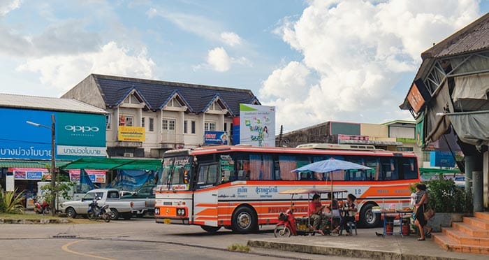 Autobus da Phuket a Khao Lak