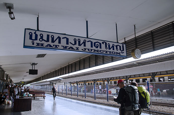Da Bangkok a Hat Yai in Treno