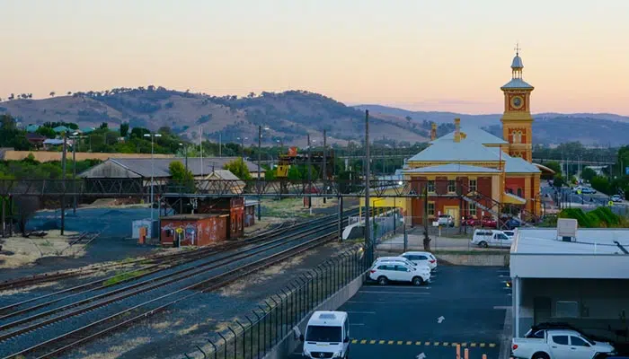 Da Albury a Canberra in Treno