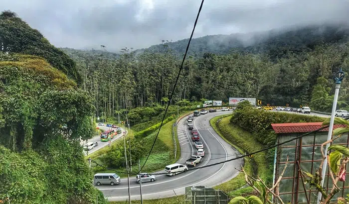Opzioni di viaggio per andare da Singapore alle Cameron Highlands