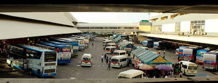 Il terminal degli autobus di Mo Chit