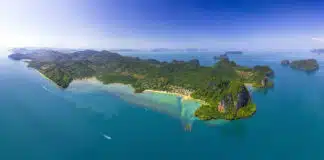 Ripresa con drone di Koh Yao Noi