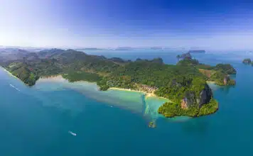 Ripresa con drone di Koh Yao Noi